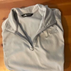 The North Face Gray Quarter-Zip Sweatshirt